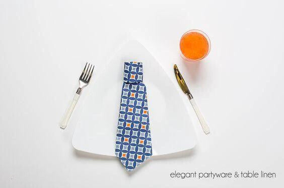 necktie napkin fold