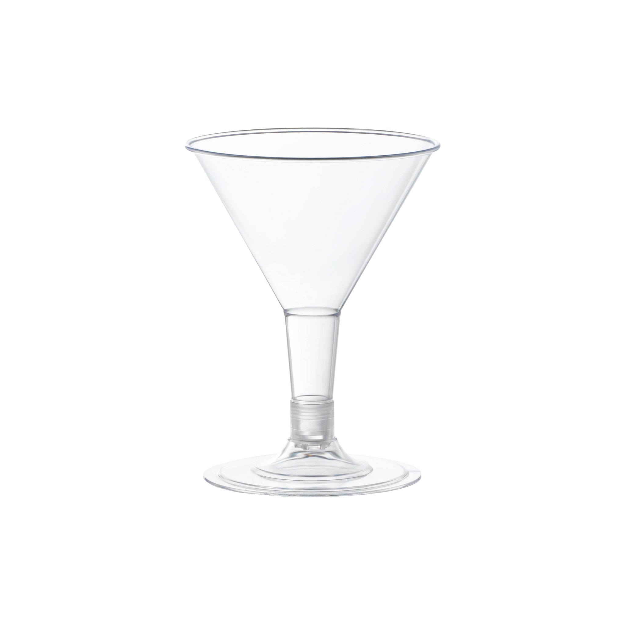 Disposable plastic martini glasses sales