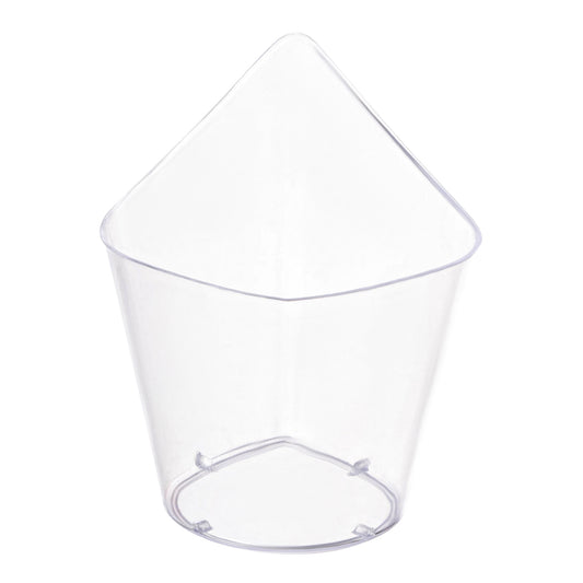 4.375" Clear Teardrop Plastic Disposable Cups