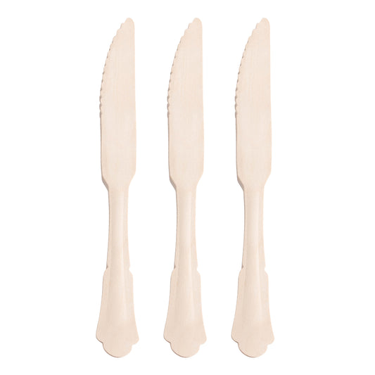 Silhouette Palm Leaf Disposable Eco-Friendly Dinner Knives