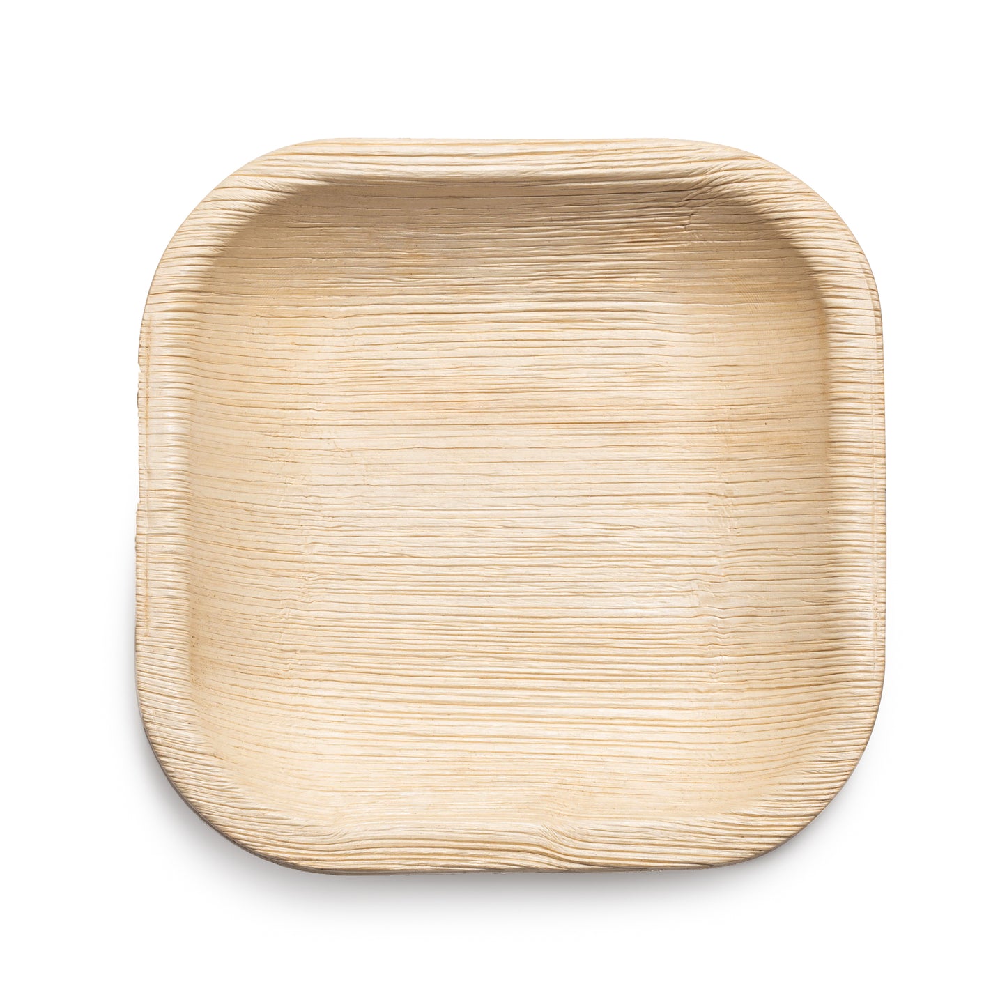Square Palm Leaf Disposable Eco Friendly Pastry Plates (4")