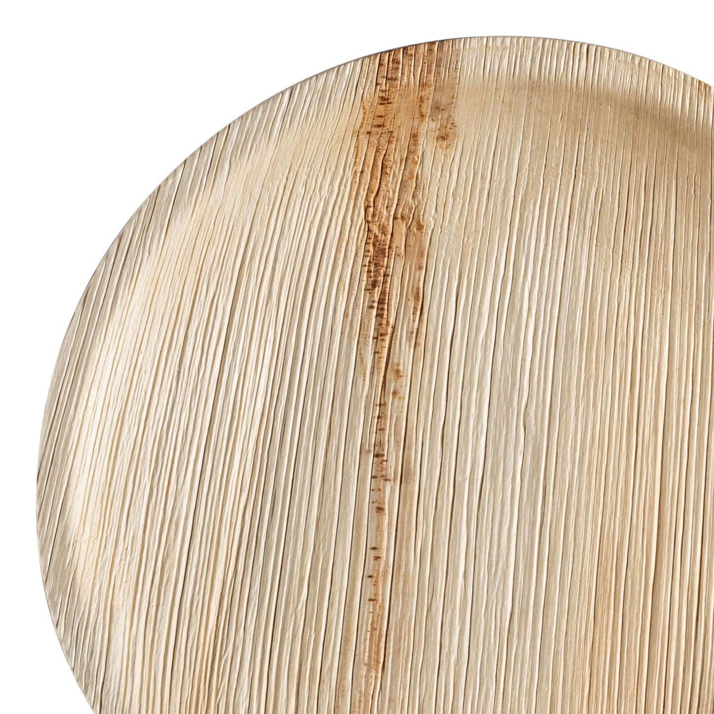 Round Palm Leaf Eco Friendly Buffet Plates (9")