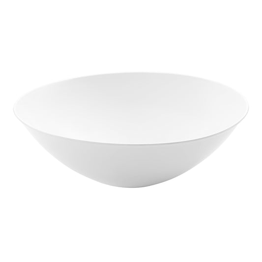 Solid White Organic Round Plastic Soup Bowls (16 oz.)