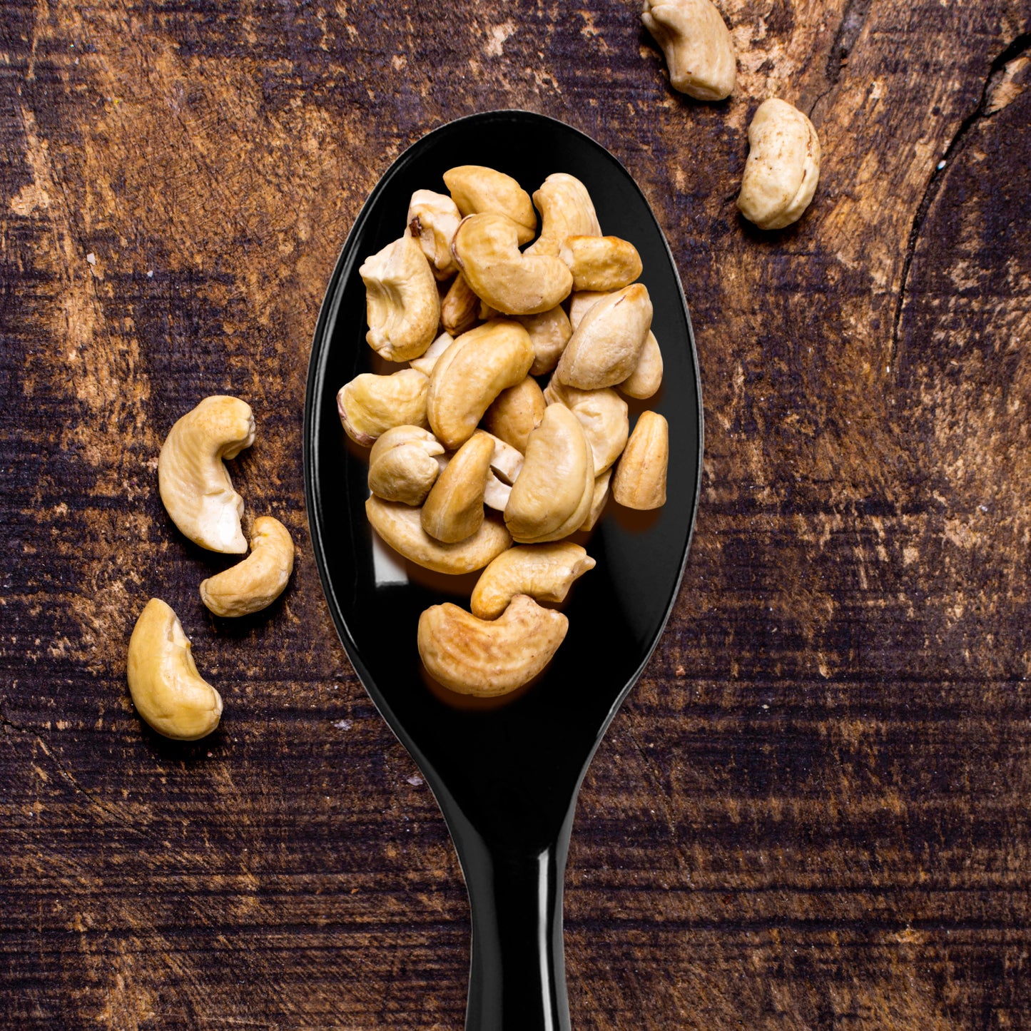 Black Disposable Plastic Serving Spoons