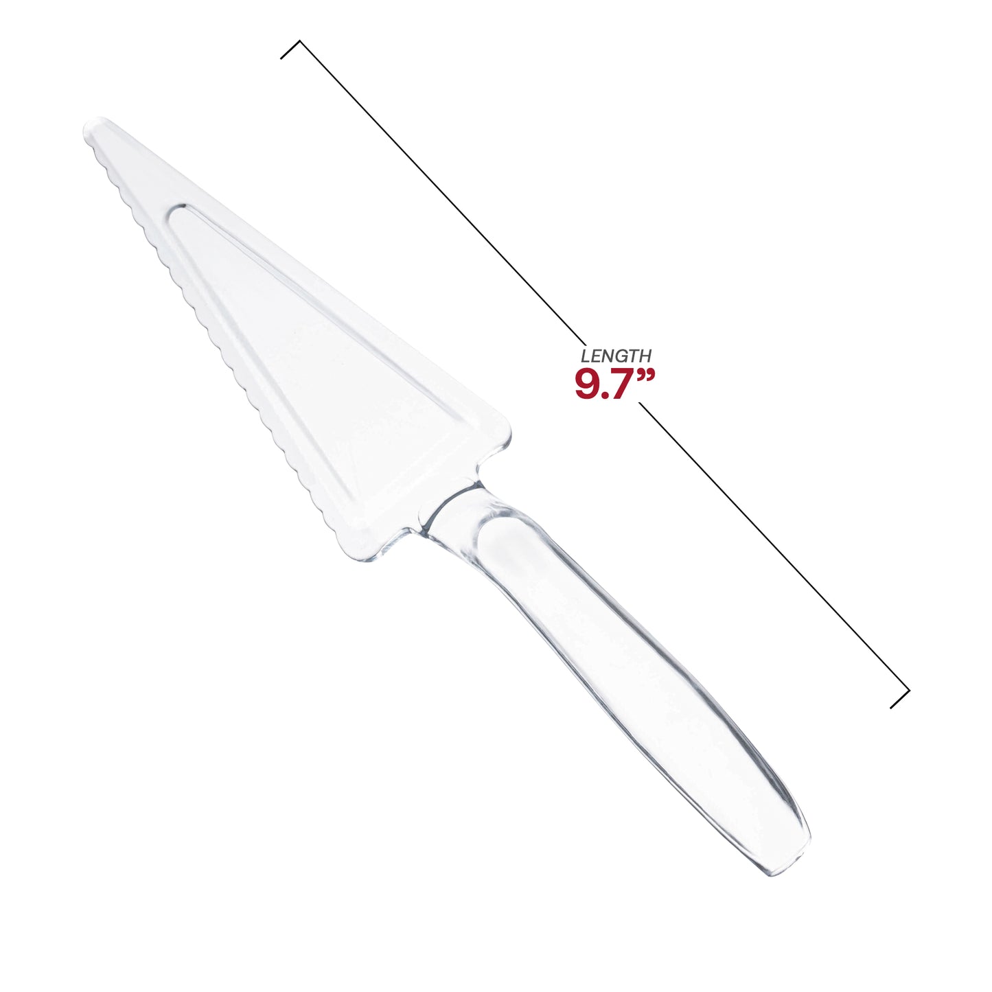 Clear Disposable Plastic Cake Lifter