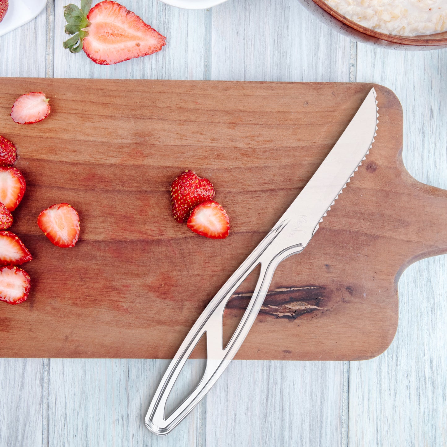 Clear Plastic Disposable Steak Knives