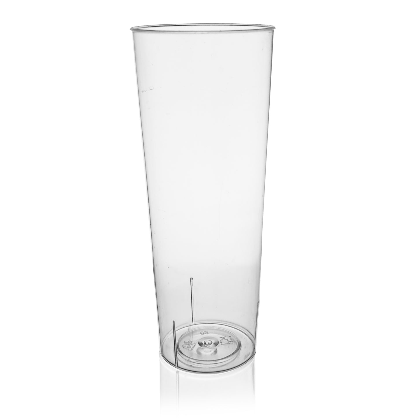 10 oz. Clear Round High Ball Plastic Disposable Cups | Kaya Collection