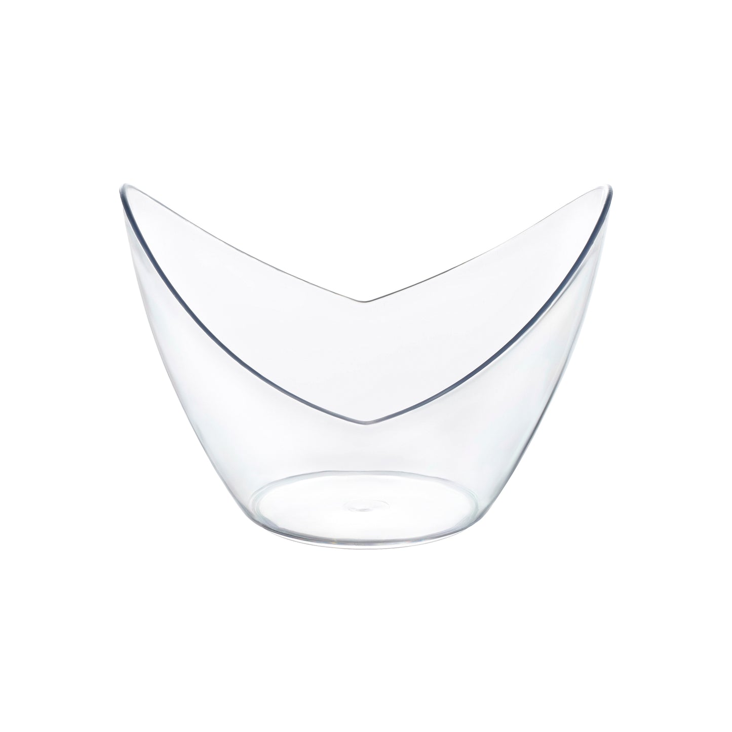 2 oz. Clear Small Disposable Plastic Concave Cups Main | The Kaya Collection