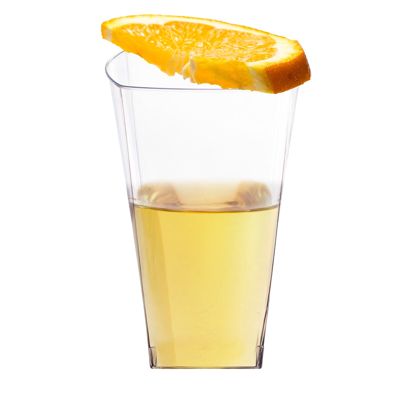 10 oz. Clear Square Disposable Plastic Cups