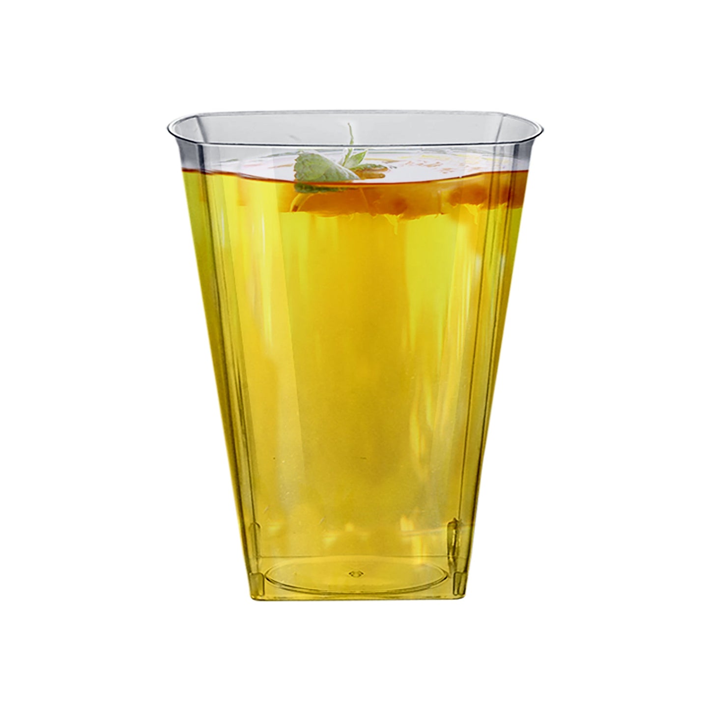 8 oz. Clear Square Disposable Plastic Cups