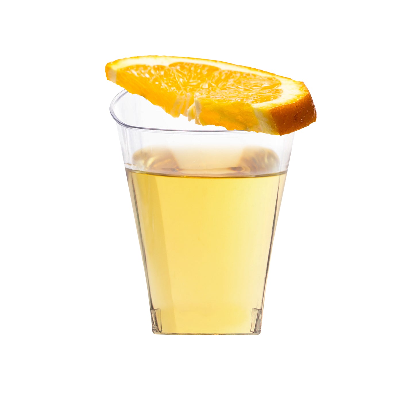 2 oz. Clear Square Disposable Plastic Shot Glasses