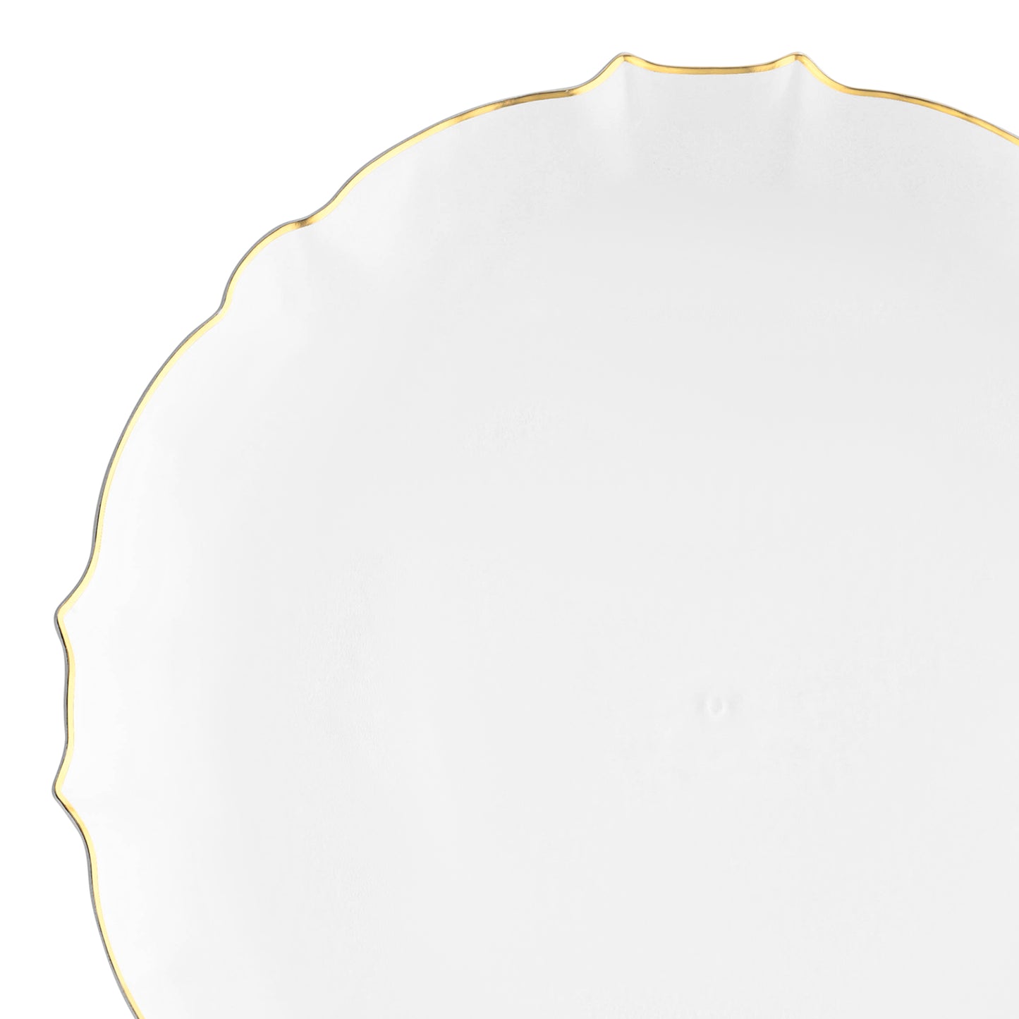 Clear with Gold Rim Round Lotus Plastic Dinner Plates (10.25") Main | The Kaya Collection