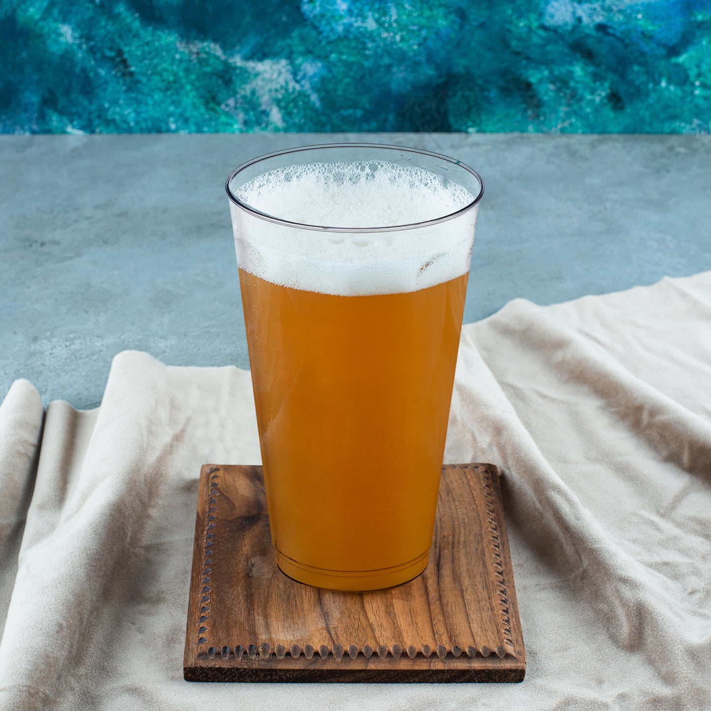 16 oz. Crystal Clear Tall Disposable Plastic Iced Tea Cups