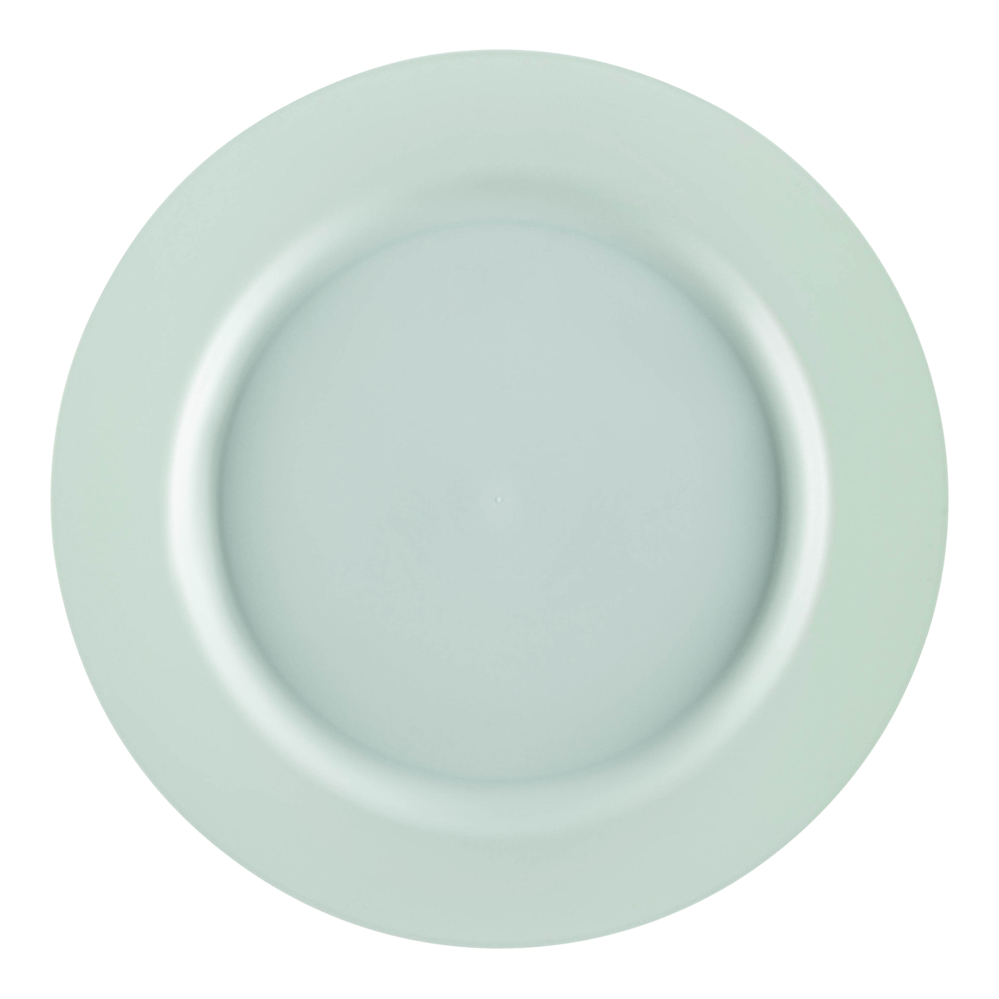 Matte Turquoise Round Disposable Plastic Appetizer/Salad Plates (7.5") | The Kaya Collection