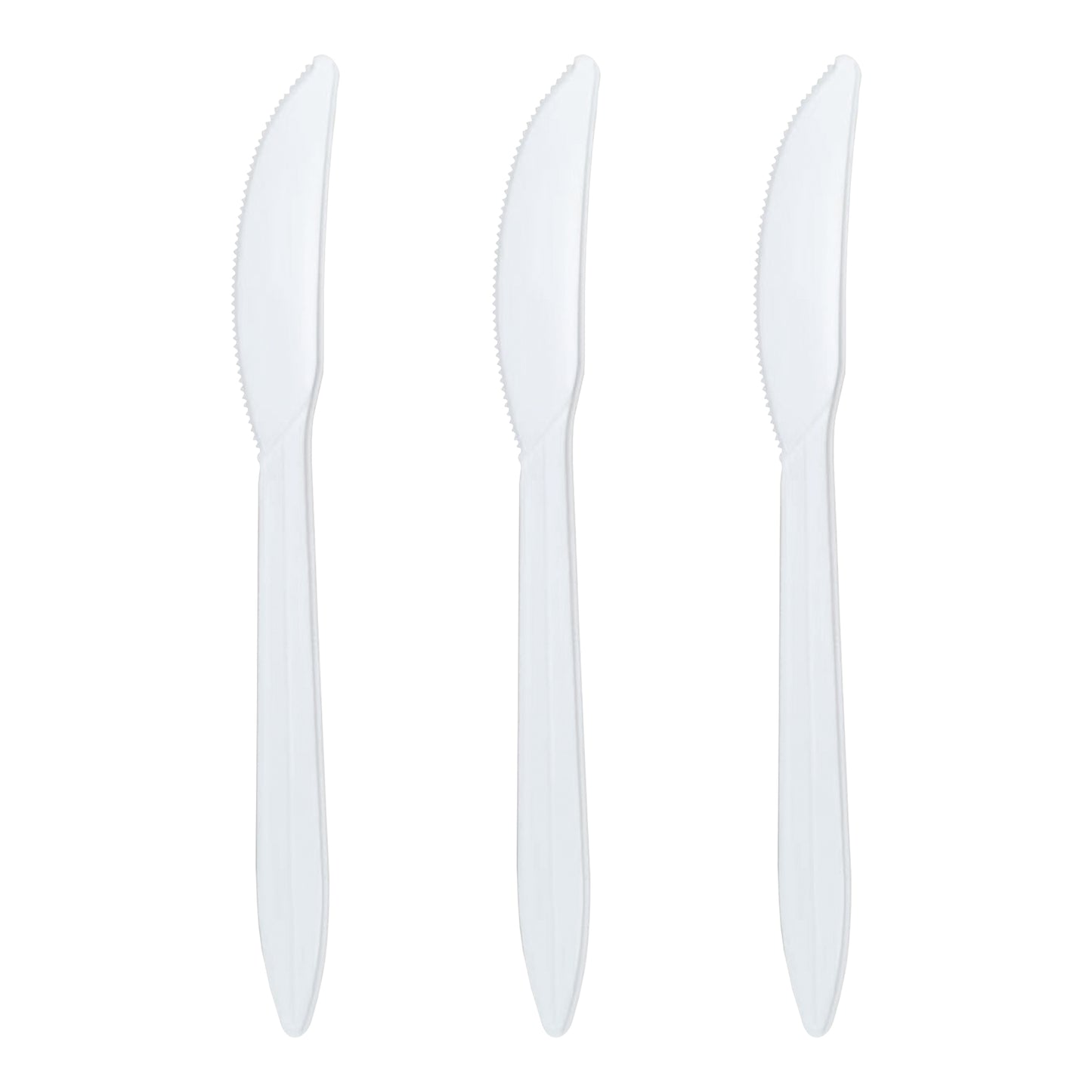 Medium Weight Disposable Plastic Knives