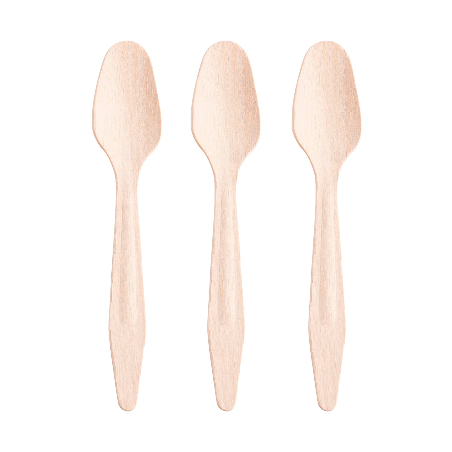Natural Birch Eco Friendly Disposable Dinner Spoons Secondary | The Kaya Collection