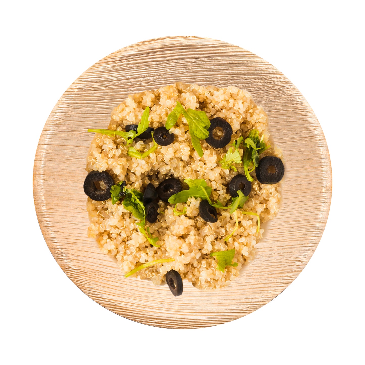 Round Palm Leaf Disposable Eco-Friendly Soup Bowls (13 oz.)