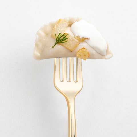 Shiny Metallic Gold Mini Disposable Plastic Tasting Forks