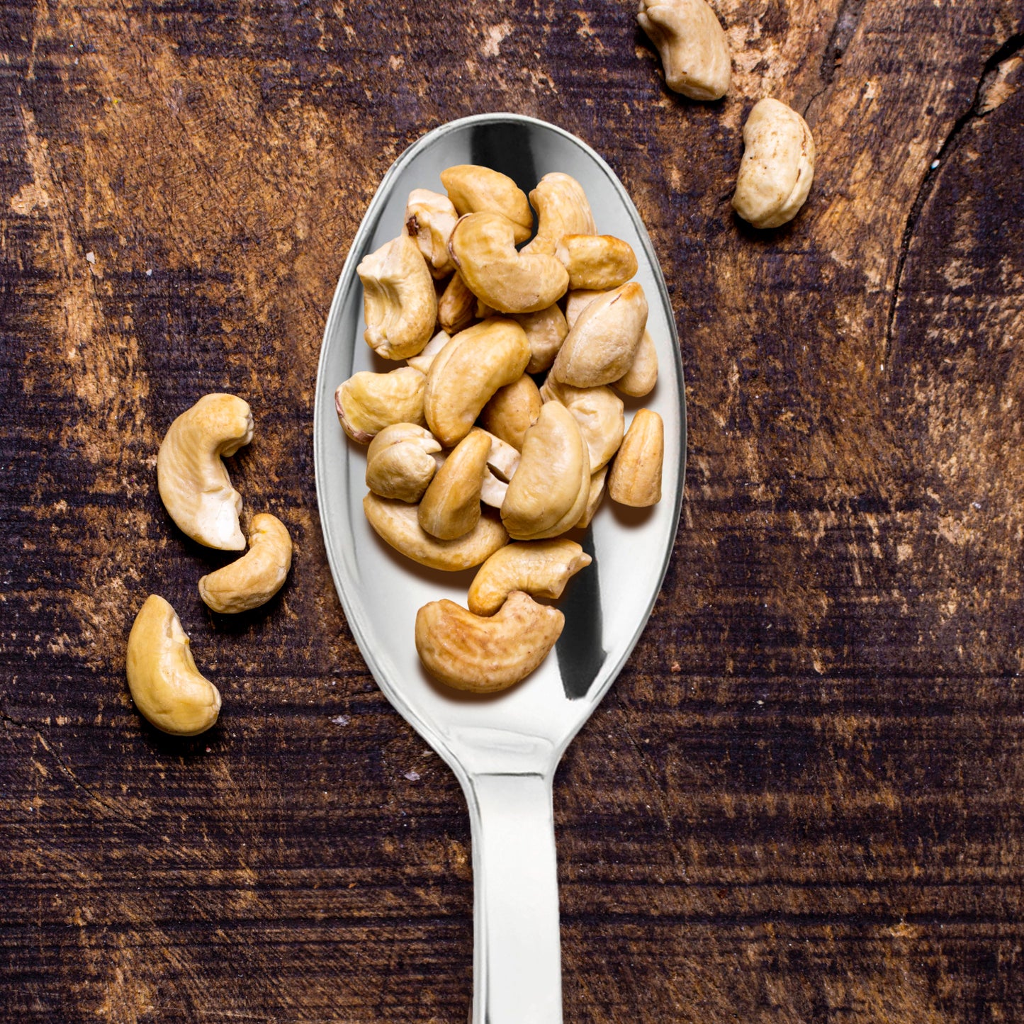 Shiny Metallic Groove Silver Disposable Plastic Spoons