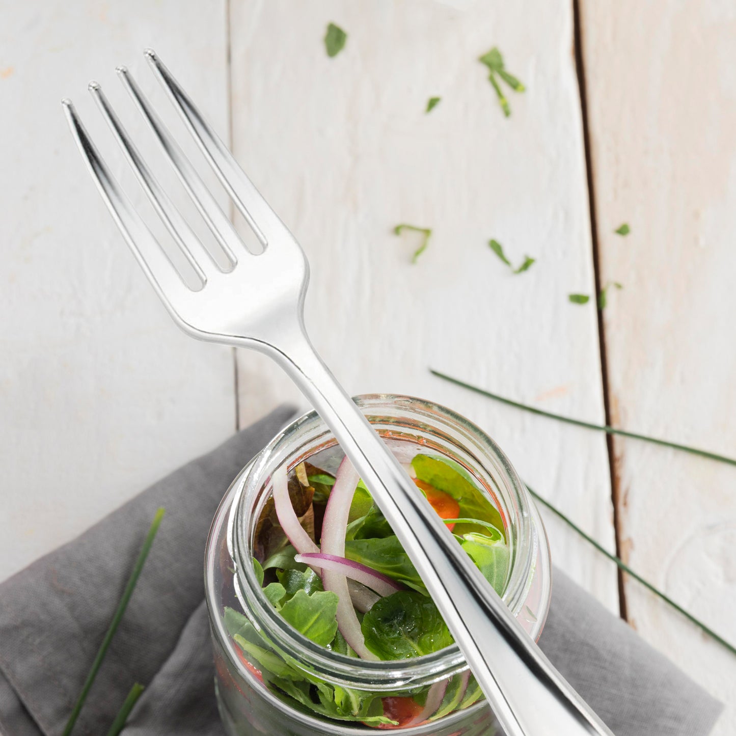 Shiny Metallic Silver Mini Disposable Plastic Tasting Forks