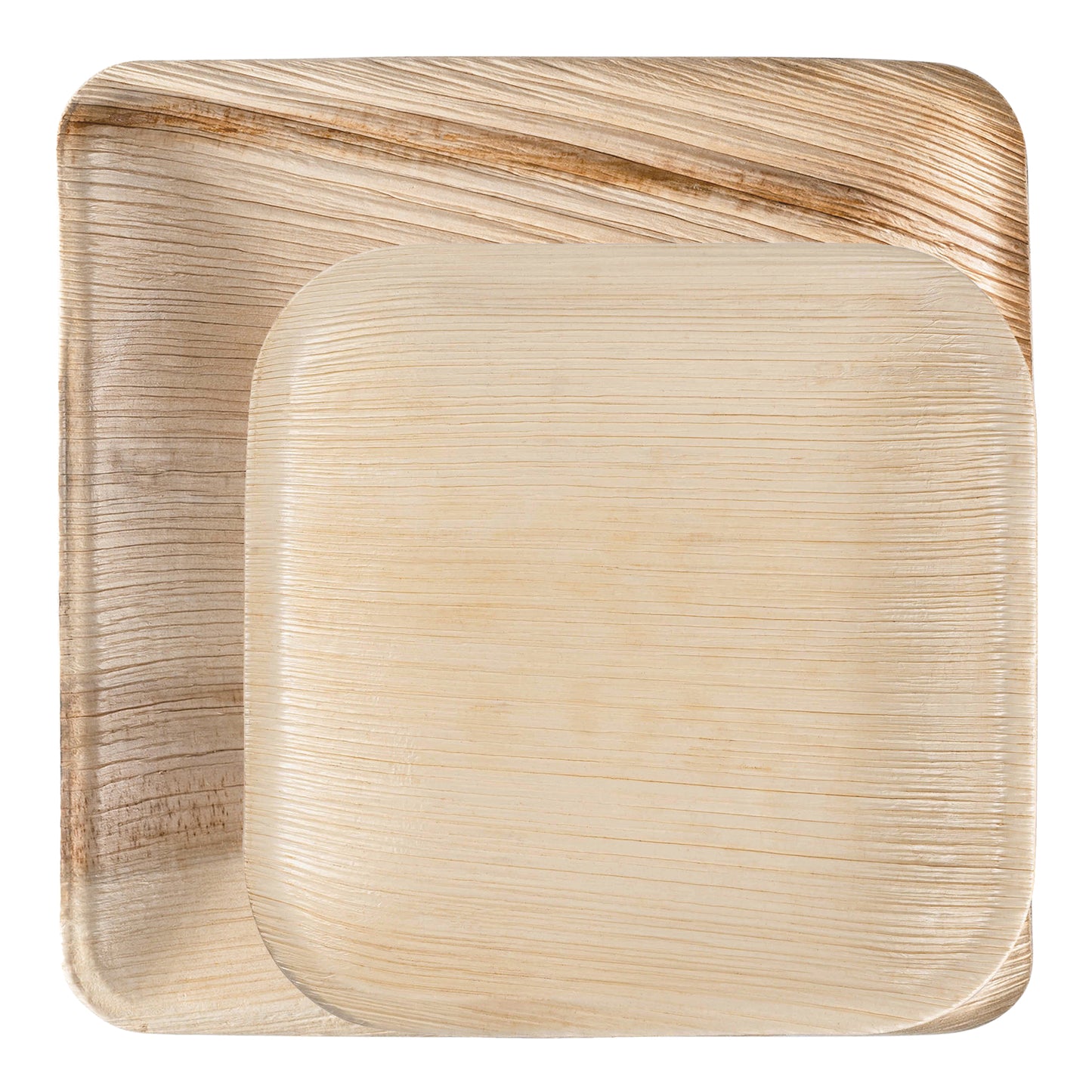 Square Palm Leaf Eco Friendly Compostable Dinnerware Value Set