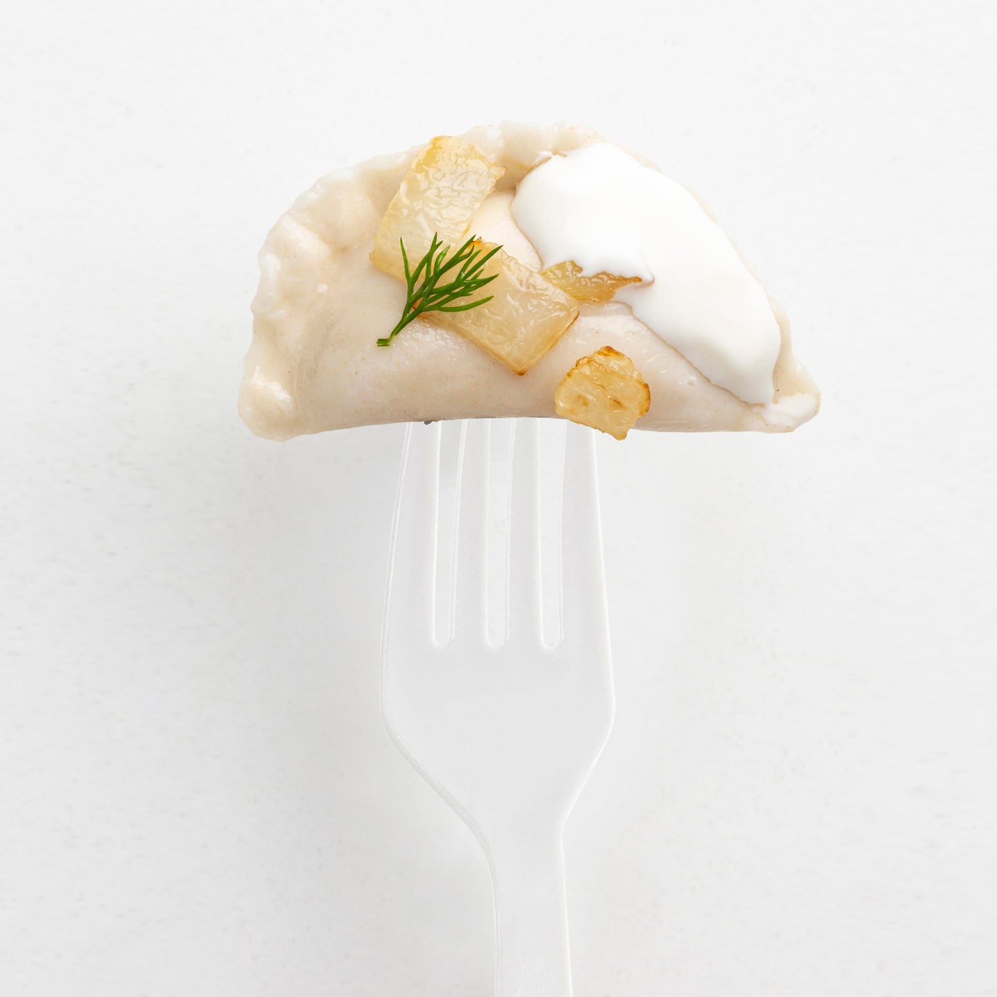 White Disposable Plastic Forks