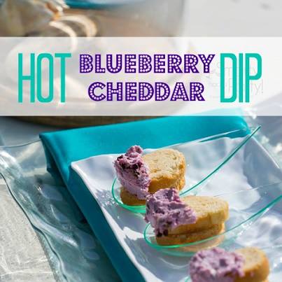 Hot Blueberry Cheddar Dip: A Must-Try Summer Party Appetizer