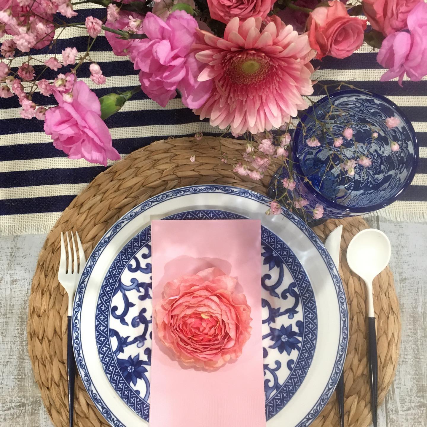 Spring Table Transformation Floral Elegance Kaya Tableware The Kaya Collection