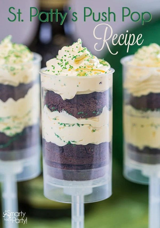 St. Patrick's Day Push Pop Recipe