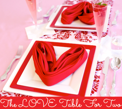 Romantic Table for Two: Setting the Mood for Valentine's Day