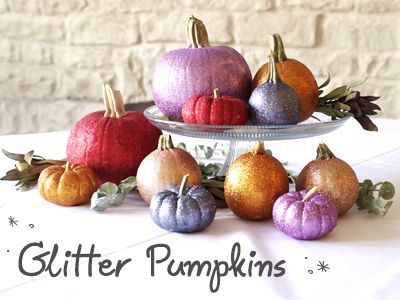 Glittering Glory: Elevate Your Fall Decor with Pumpkin Centerpieces
