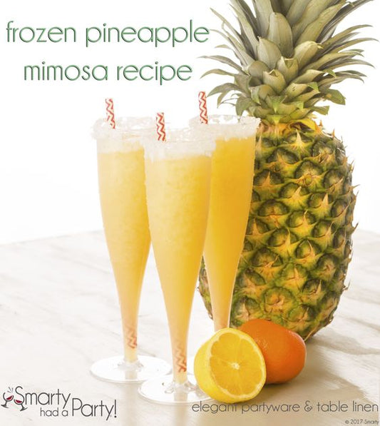 Party in a Glass: Frozen Pineapple Mimosa Perfection