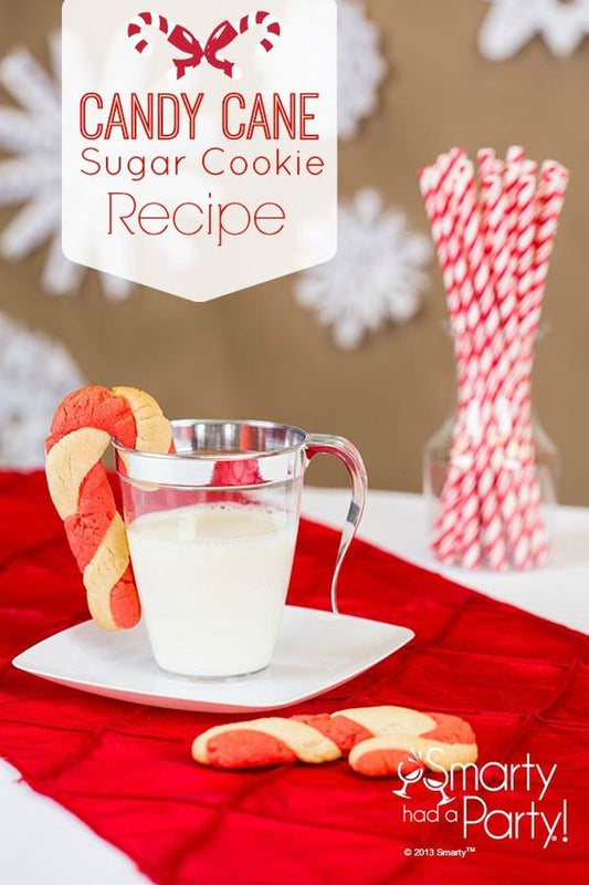 Sweet Celebrations: Candy Cane Sugar Cookie Extravaganza!