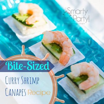 Bite-Sized Elegance: Curry Shrimp Canapés for Any Occasion