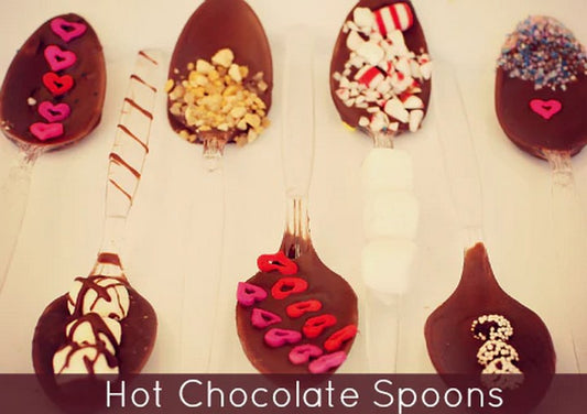 DIY Hot Chocolate Spoons for Delicious Party Moments