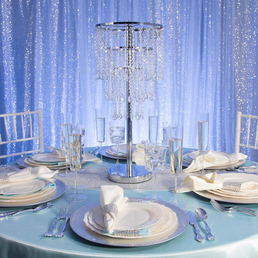 Enchanting Elegance: Winter Wonderland Wedding Tablescape