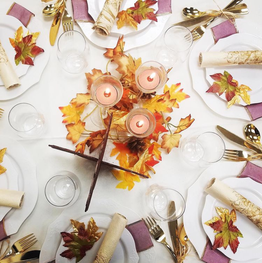 Brighten Up Your Fall Tablescapes