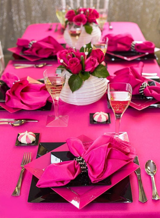 Create a Perfectly Pink Party Tablescape