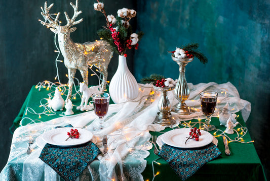 Wintertime Whimsical: Playful Winter Party Table Decor Ideas
