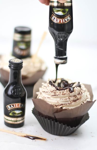 Irish-Inspired Bailey's Cupcakes: The Perfect St. Patrick's Day Treat