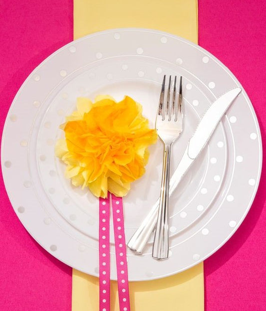 Birthday Plastic Plates for Bright Celebration
