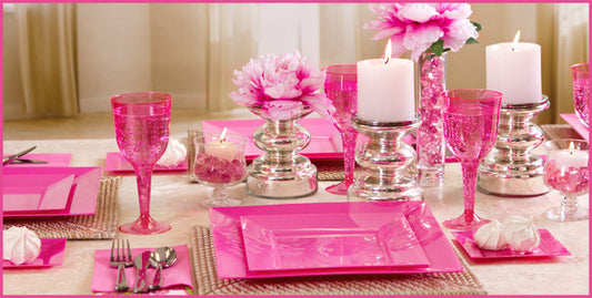 Think Pink: Ideas for a Sweet and Playful Party Tablescape