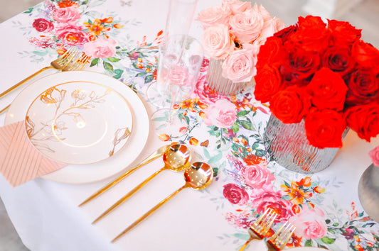 Blossoming Beauty: Creating a Magical Spring Party Place Setting