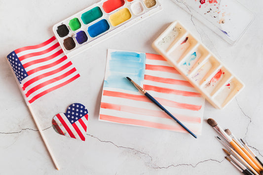 Labor Day Fun: Easy DIY Flag Crafts for Children
