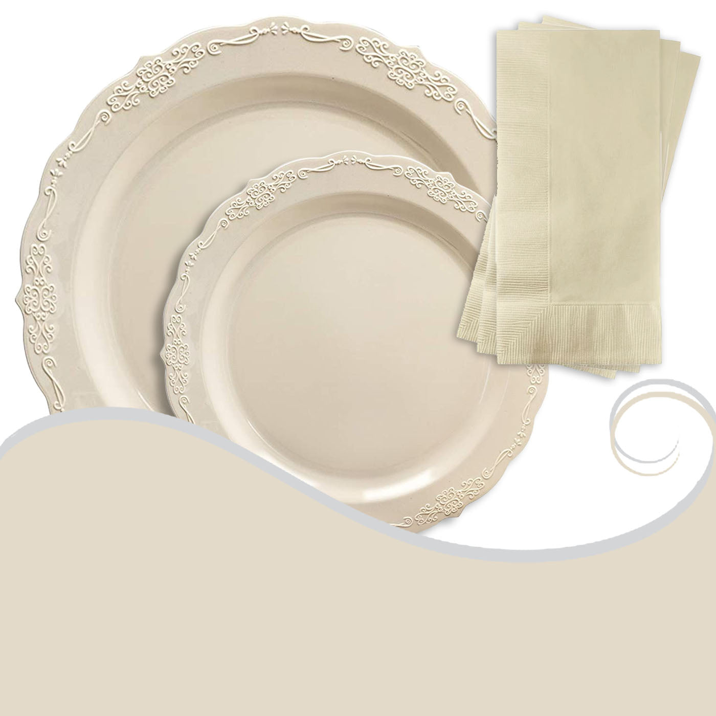 Ivory Party Dinnerware