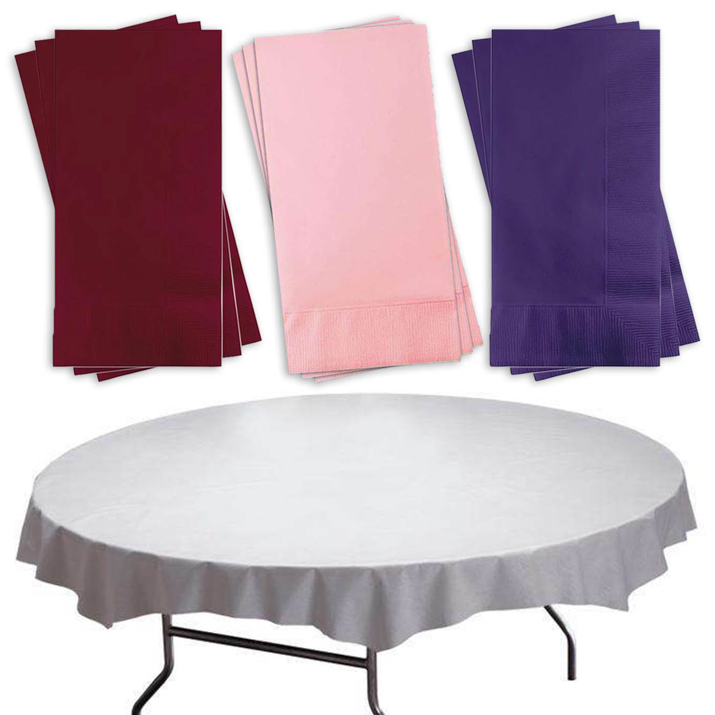 Napkins and Tablecloths Wedding Party Dinnerware Kaya Collection