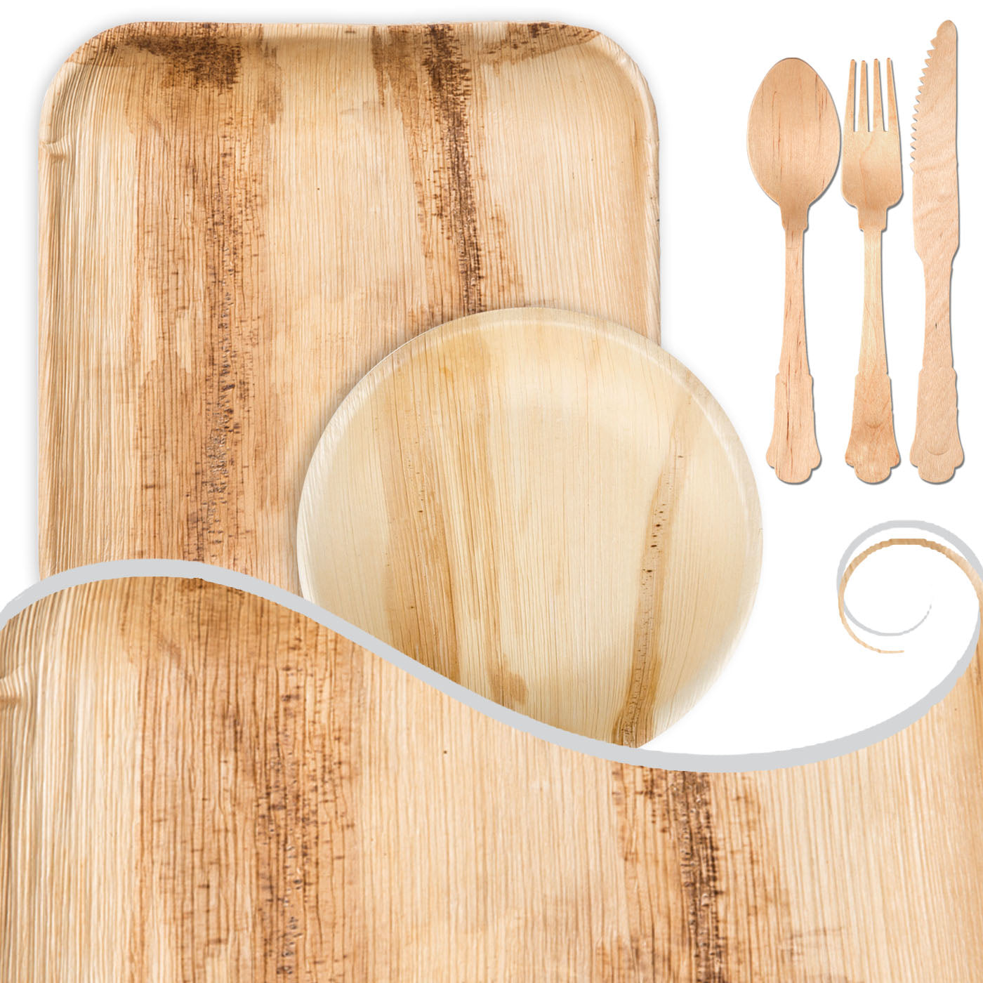Natural Party Dinnerware