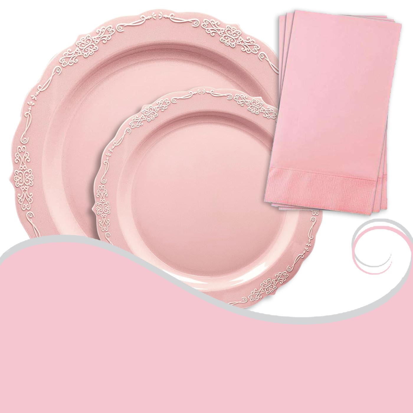 Pink Party Dinnerware