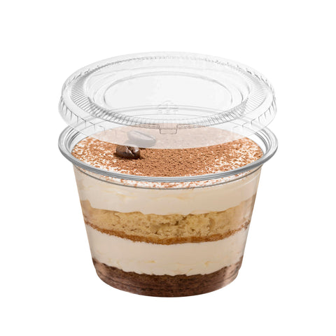 1.5 oz Clear Plastic Souffle Cups with Lids