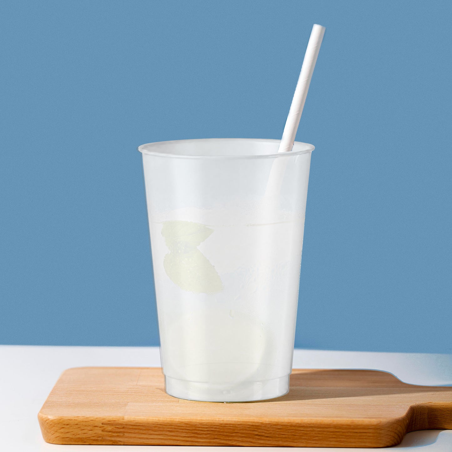 12 oz. Clear White Disposable Plastic Party Cups